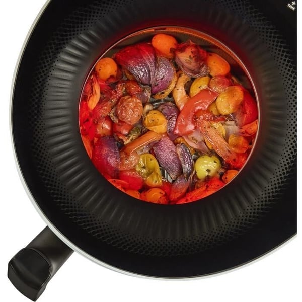 RUSSELL HOBBS SatisFry Air Panoramic 27420-56 Oliefri Frituregryde - 5L Kapacitet - 10 Madlavningsprogrammer - 1500W - Fløde