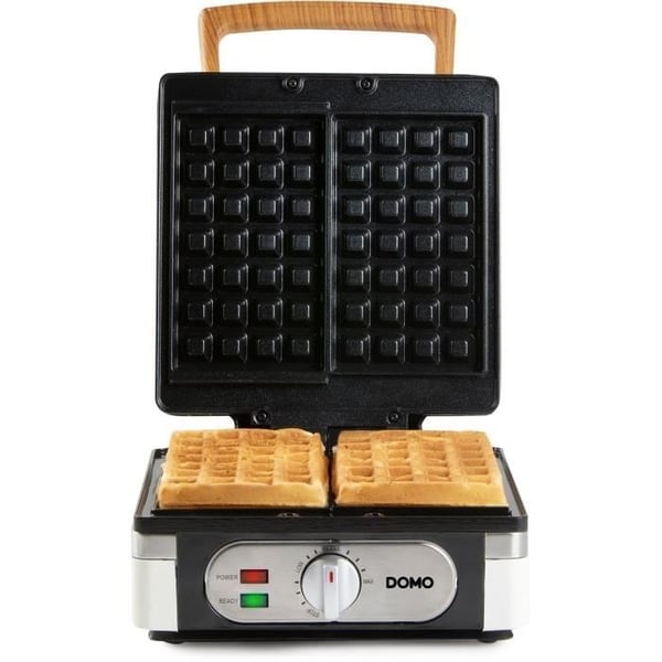 Vaffeljern - DOMO - DO9274W - 1400 W - 2 XL vafler - Hvid