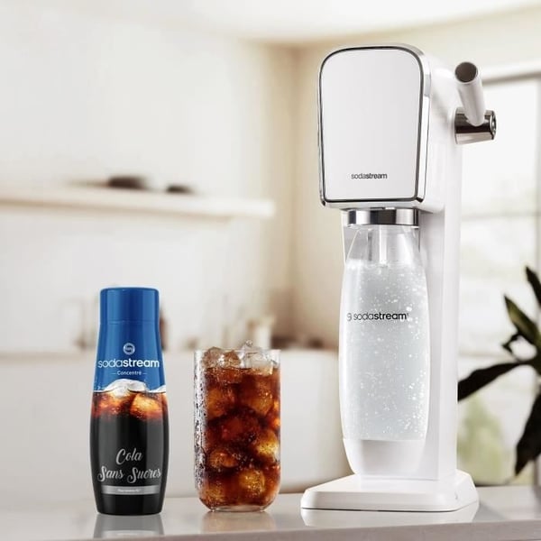 SODASTREAM Koncentrater - Pakke med 6 sukkerfri colakoncentrater - Op til 54 liter drikkevarer - 440 ml