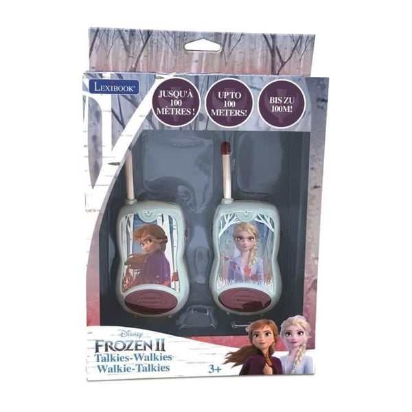 Frozen Walkie Talkies - LEXIBOOK - 100m rækkevidde - Udendørs - Børn