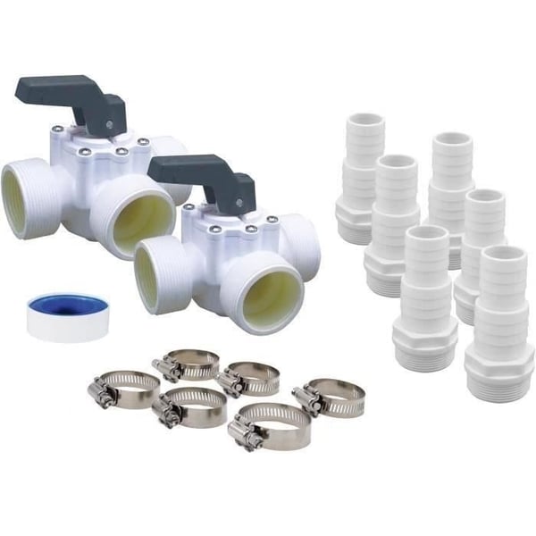 UBBINK universal bypass-kit för värmepump, värmare, elektrolysör