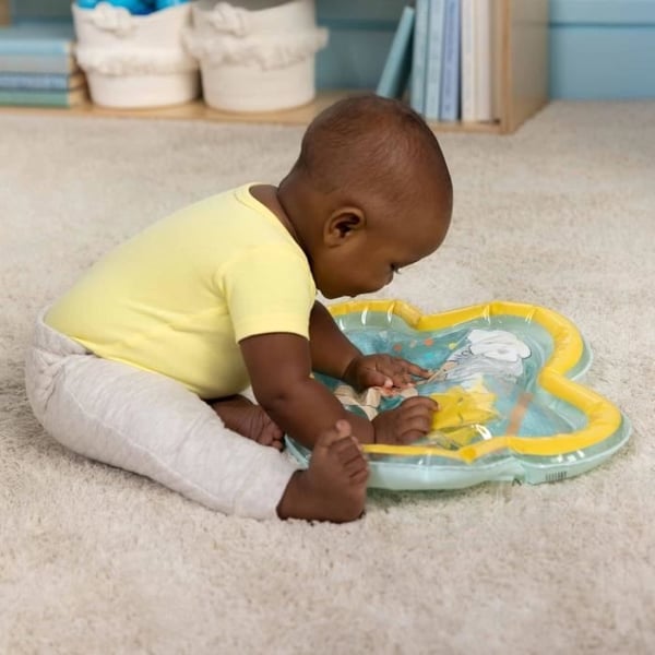 DISNEY BABY -WINNIE- Babyvandmåtte, sensorisk og udviklingsmæssigt spil, oppustelig, nem at rengøre, foldbar, fra fødslen