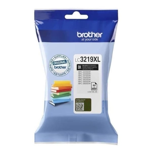 BROTHER LC-3219XLBK Sort XL blækpatron til inkjetprinter
