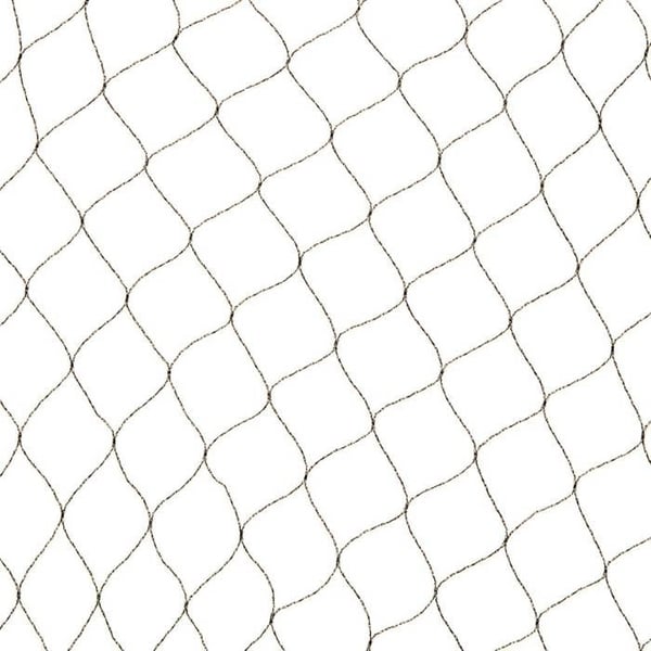 NATURE Primo 10 x 10 m sort fuglenet - 28 mm maske - 12 gr/m² polyethylen