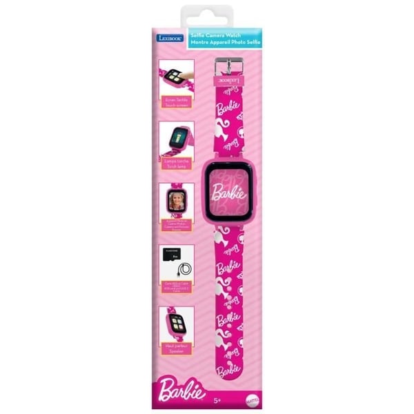 Barbie-värikello, kamera ja 8 Gt:n muistikortti