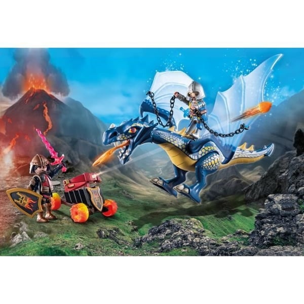PLAYMOBIL 71644 Dragekæmpere med kanon, Novelmore, Drage, 39 dele, Fra 4 år