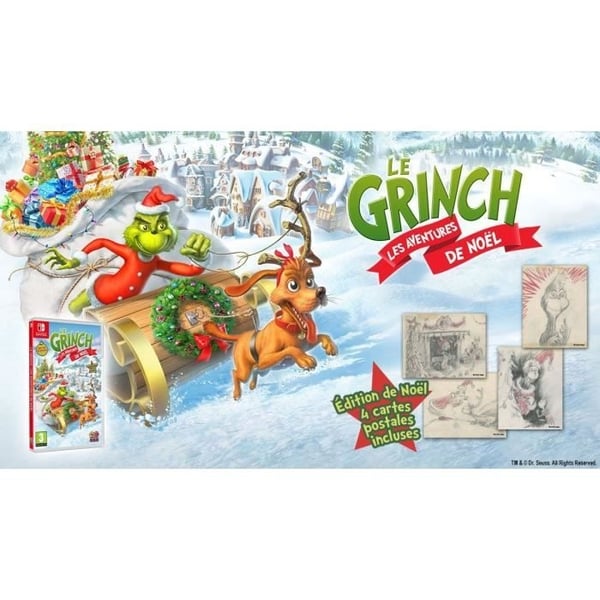 Grinchin jouluseikkailut - Nintendo Switch -peli