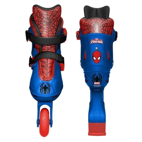 SPIDERMAN Justerbare Inliner Skøjter - STAMP - Størrelse 30-33 - Drenge - Alder 6+