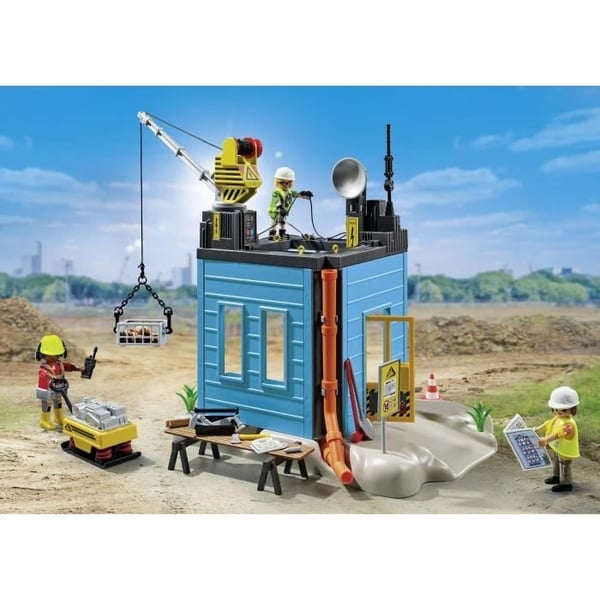 PLAYMOBIL 71650 Byggeplads, My Life Construction, 138 dele, Kampagnepakke, Fra 4 år