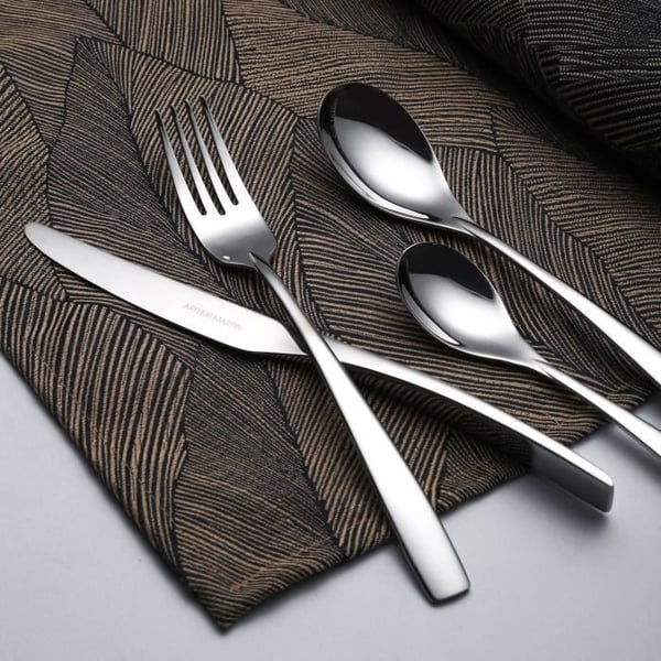 Bestiksæt - ARTHUR MARTIN - AM3630 - 24 dele - Rustfrit stål - Satin finish