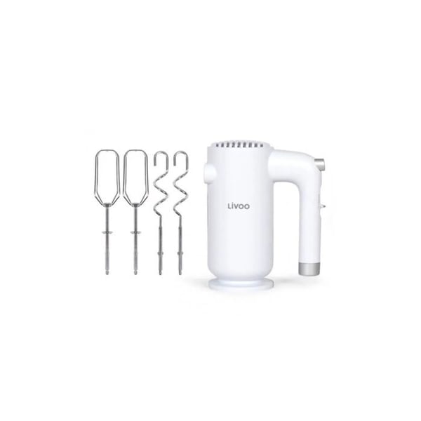El-mixer - LIVOO - 250 W - 5 hastigheder - Turbofunktion - Hvid