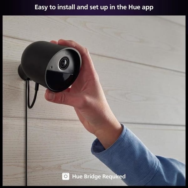 Philips Hue udendørs opladningskabel - CSA-2DA - 5 m - 24 V - Sort
