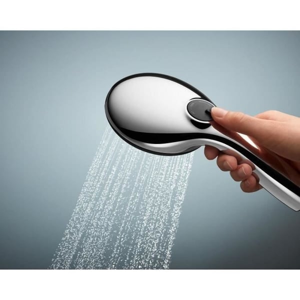 Brusehoved - GROHE Vitalio Start 110 26031001 - 3 dyser (Regn/Stimulerende/Massage) - Nemt valg - Vandbesparende - Krom