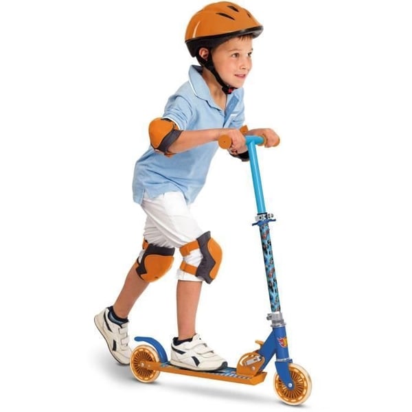 MONDO - Sammenklappelig 2-hjulet løbehjul - Hot Wheels
