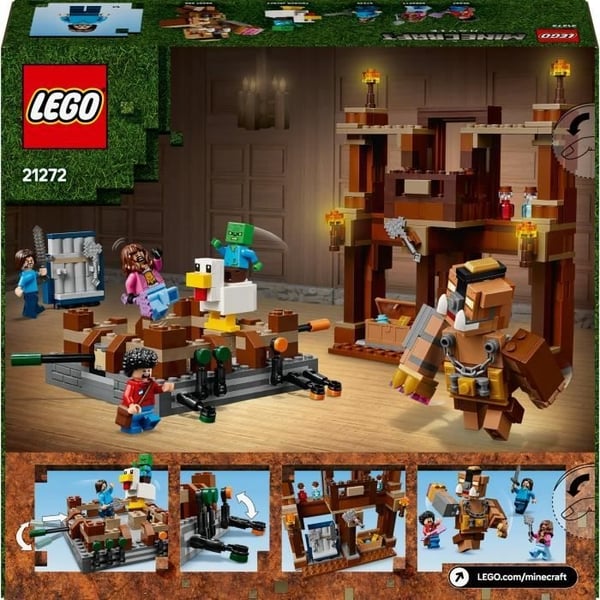 LEGO Minecraft 21272 Skovgårdens Ring - Byggesæt til Drenge fra 10 år