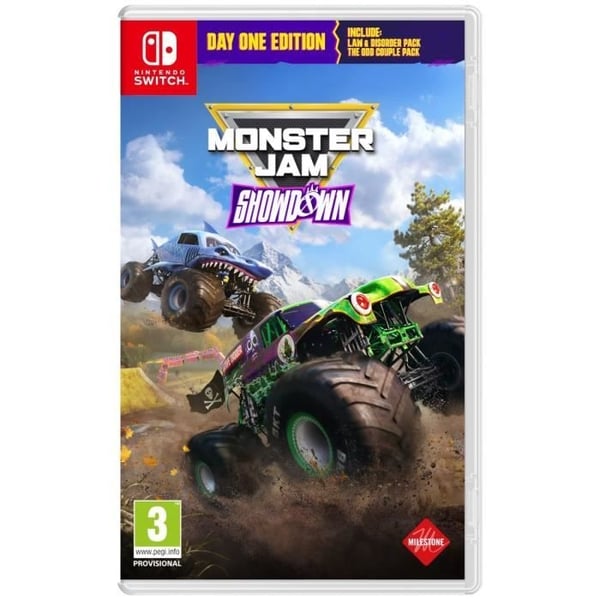 Monster Jam Showdown - Nintendo Switch -peli - ensimmäisen päivän versio