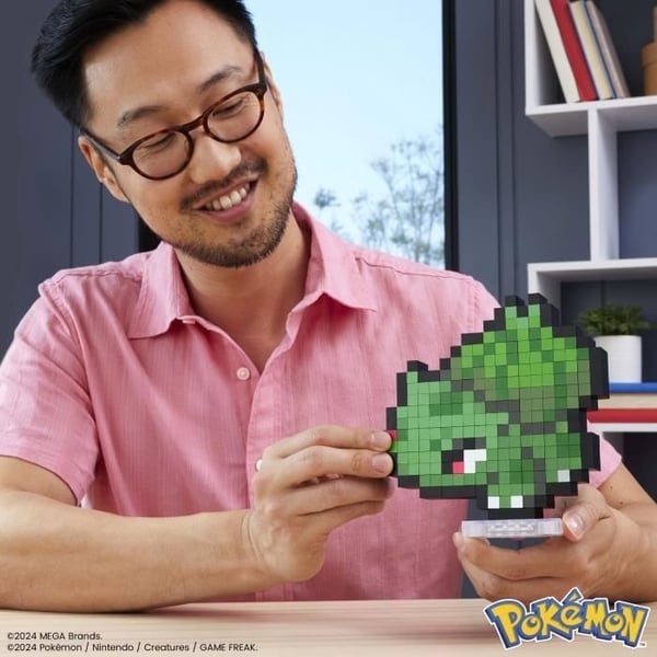 MEGA-Pokémon-Bulbizarre-374-osainen retrorakennussetti - MEGA Pokémon - HTH75