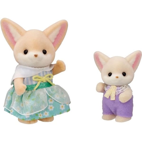 Fennec-piknik-setti - SYLVANIAN FAMILIES - 2 hahmoa, pyörä ja tarvikkeet