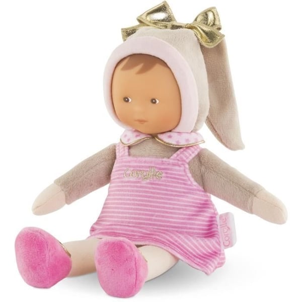 My Doudou COROLLE - Miss Rayée Reves d'Etoiles - 25 cm - lille dukke - vaniljeduft - fra fødslen