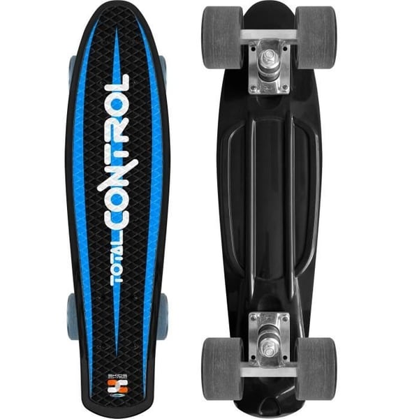 Skateboard 22 x 6 - STAMP - SKIDS CONTROL - Lysende hjul