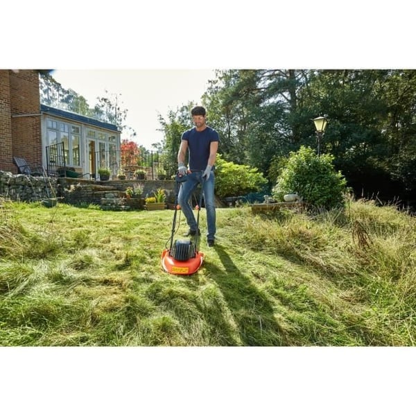 Elektrisk pudeplæneklipper med ledning - BLACK&DECKER - BEMWH551-QS - 1200W - 30 cm klippelængde