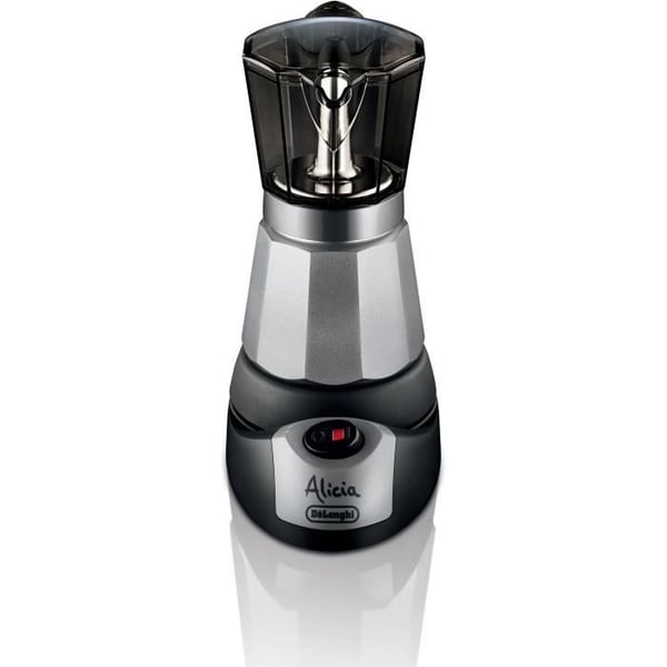 DELONGHI EMKM6B Alicia Plus elektrisk kaffemaskine - hvid - 6 kopper - 450W