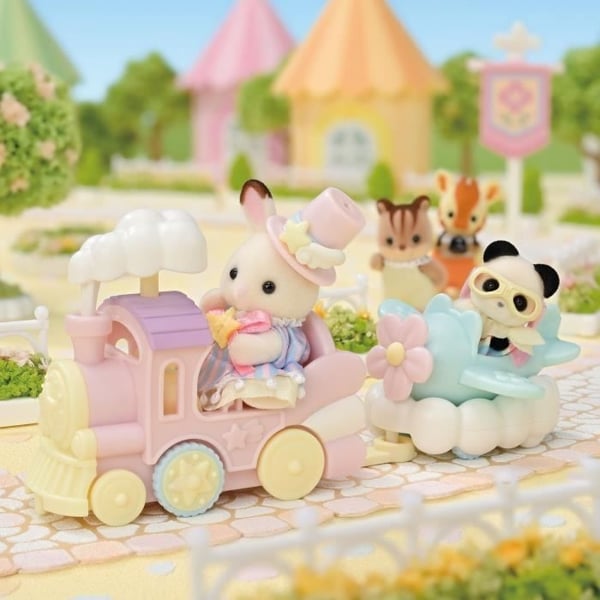 Minifigurer - SYLVANIAN FAMILIES - Det lille skytog - Fra 3 år