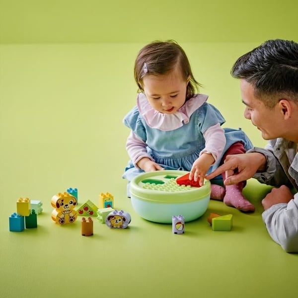 LEGO DUPLO Min Første 10441 Formsorterer: Hvalpehus - Tidlig Læringsleg i 18 Måneder