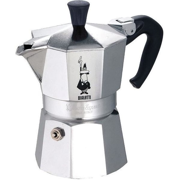 BIALETTI italialainen kahvinkeitin - Moka Express - alumiinia - 3 kuppia
