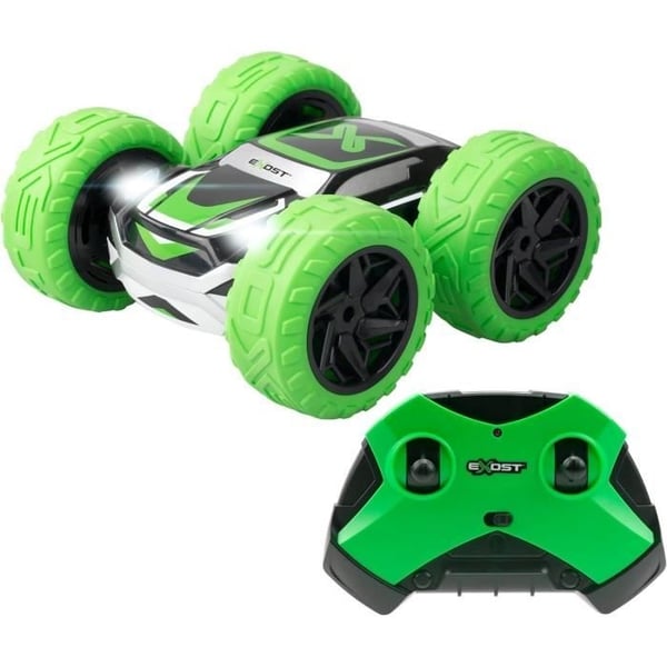 360 Kryds Gul Fjernstyret Bil med Batteri - Exost
