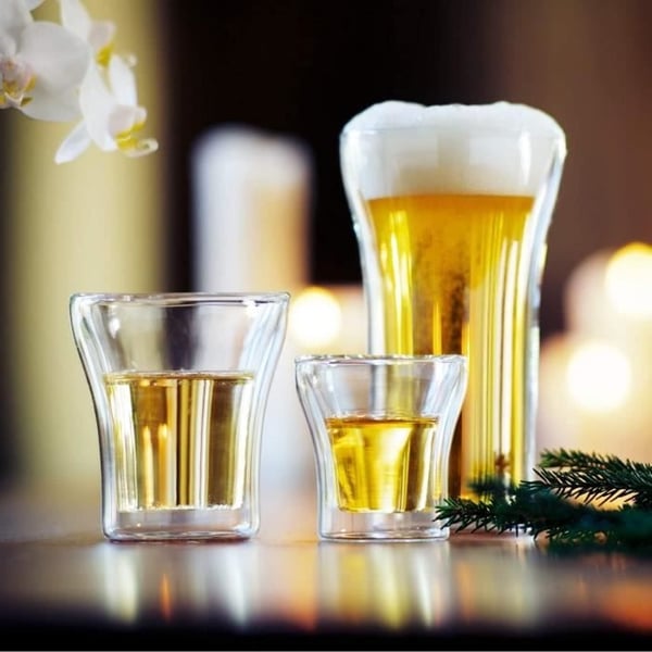 Sæt med 2 glas - BODUM - Assam - Dobbeltvægget - 0,2 l - Transparent