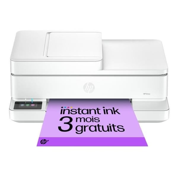 HP Envy 6530e Color Inkjet All-in-One printer - Kopiér og scan - 3 måneders Instant Ink inkluderet med HP+