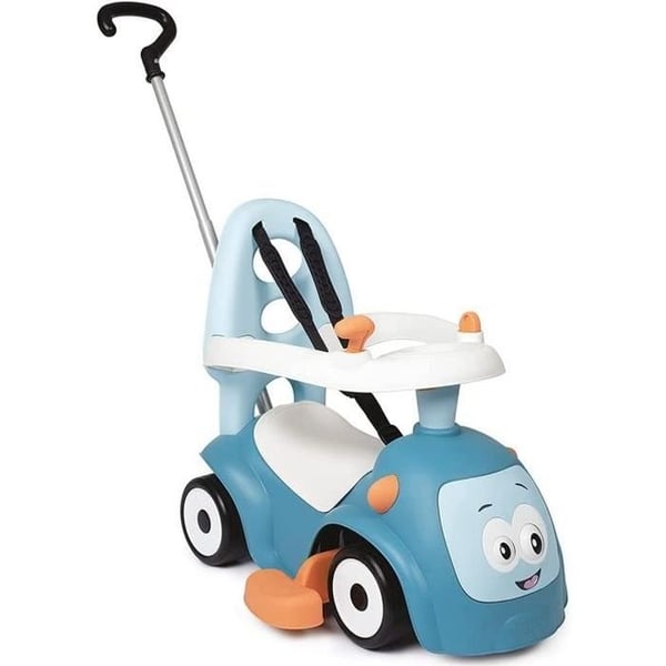 Smoby - Maestro Balade Blå Kørestol - Til Børn Fra 6 Måneder - Evolutionær - Lydløse Hjul - Horn