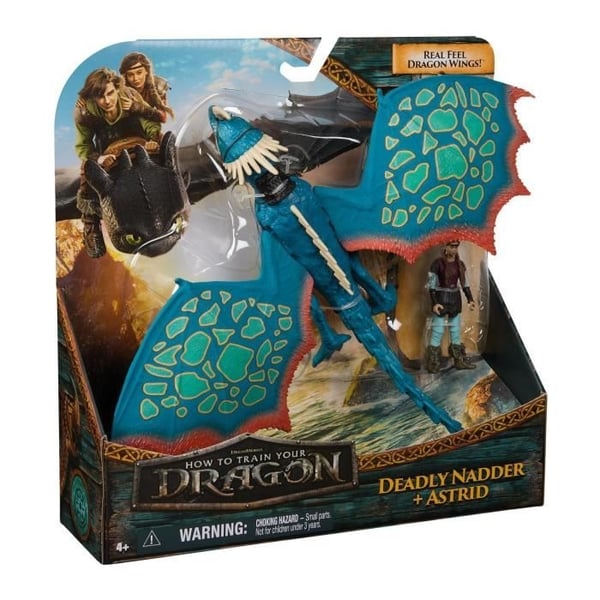 SPIN MASTER PACK DRAGON AND VIKING 25 CM STORM Dragons Film