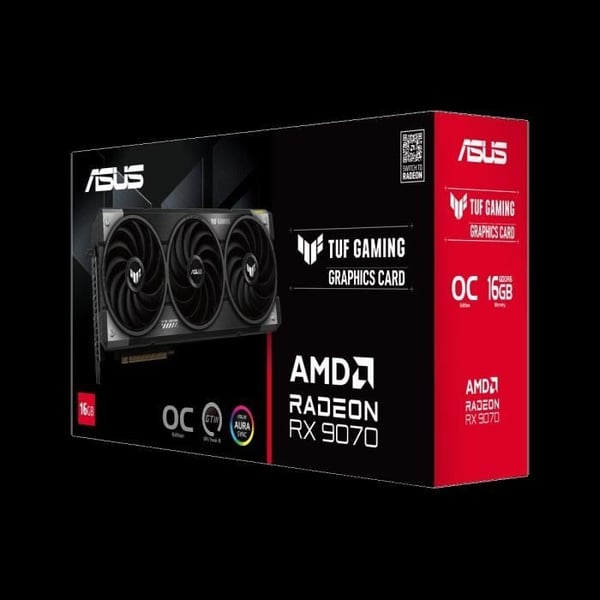 Grafikkort - ASUS - TUF-RX9070-O16G-GAMING
