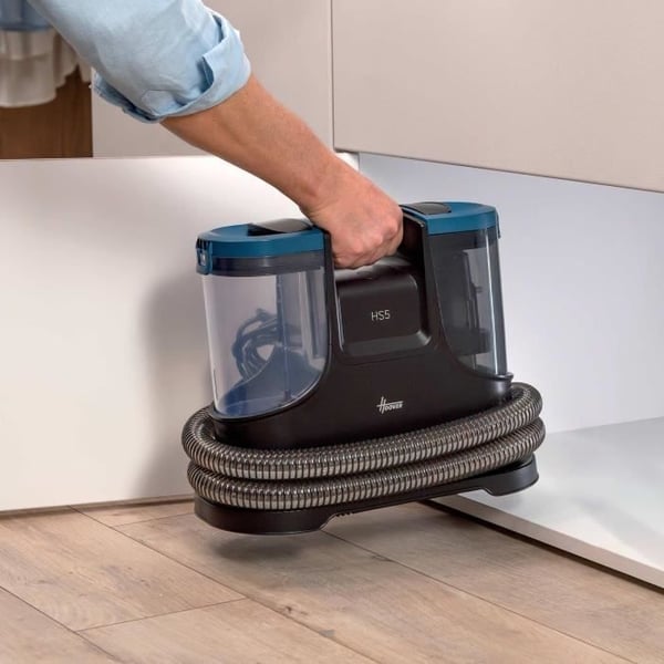 HOOVER HS500 pletfjerner og shampooer - Vasker og tørrer tæpper, måtter, sofaer, tekstiler, bilsæder - Kraftig 400W
