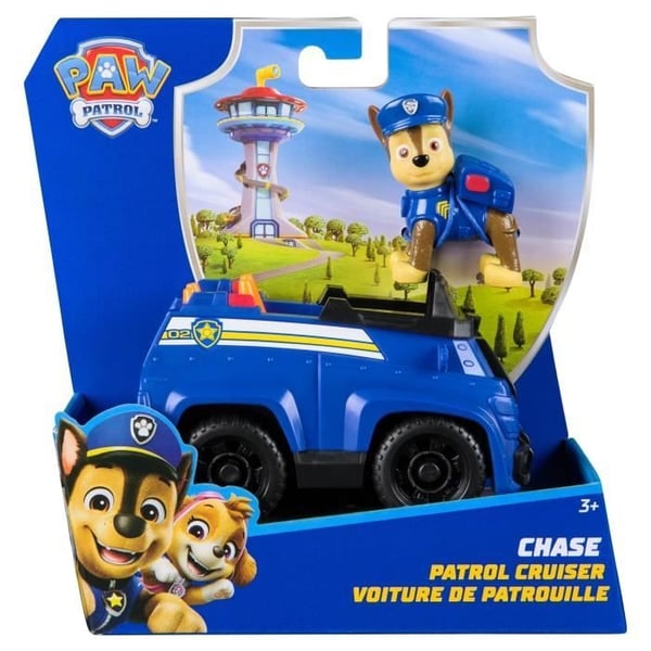 SPIN MASTERVEHICLE + CHASE FIGUR PAW Patrol