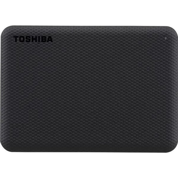 TOSHIBA Canvio Advance USB 3.2 Gen 1 ekstern harddisk - 2TB - Sort