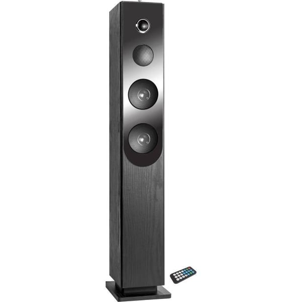 INOVALLEY HP33-CD Bluetooth Sound Tower CD-afspiller - Sort