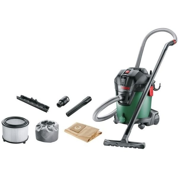 Bosch AdvancedVac 20 märkä- ja kuivaimuri (lisävarusteineen) - 1200 W - 260 mbar/70 l/s - 20 l