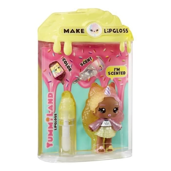Yummiland Dukke + Gloss - Candyfloss - Nia