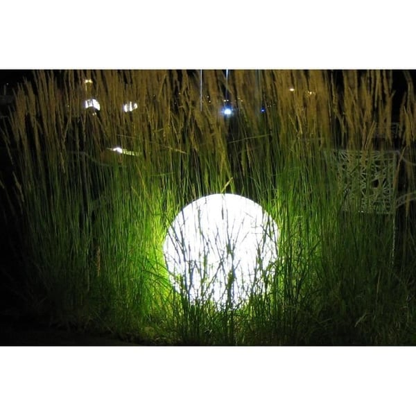 LUMISKY - Langallinen LED-ulkovalopallo - valkoinen BOBBY - Ø50 cm E27-kanta