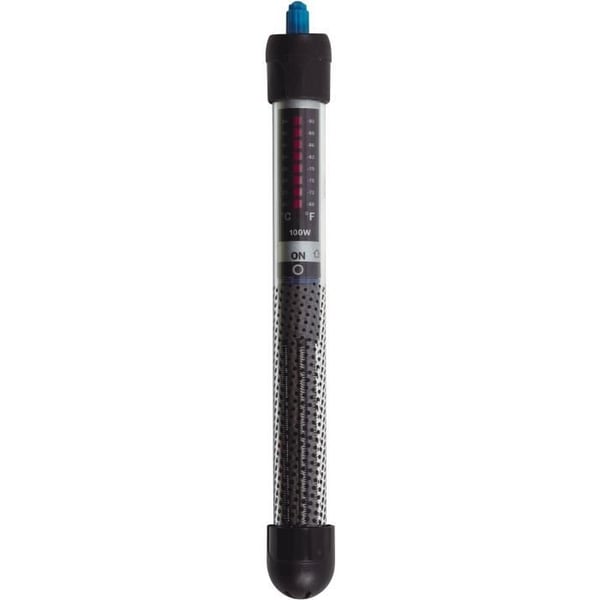 Akvaariolämmitin - Zolux - Lämmitin 100 - 100 W - Pituus 27 cm - Musta