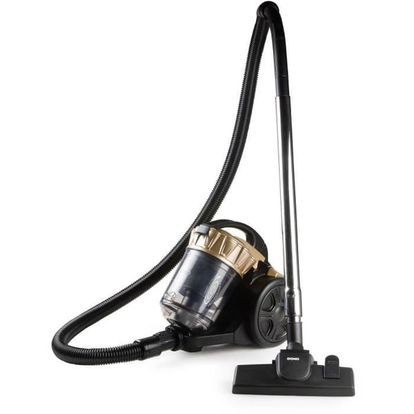 Poseløs støvsuger med beholder - DOMO - DO7297S - 700 W - 2,5 L - 79 dB - Sort / Guld