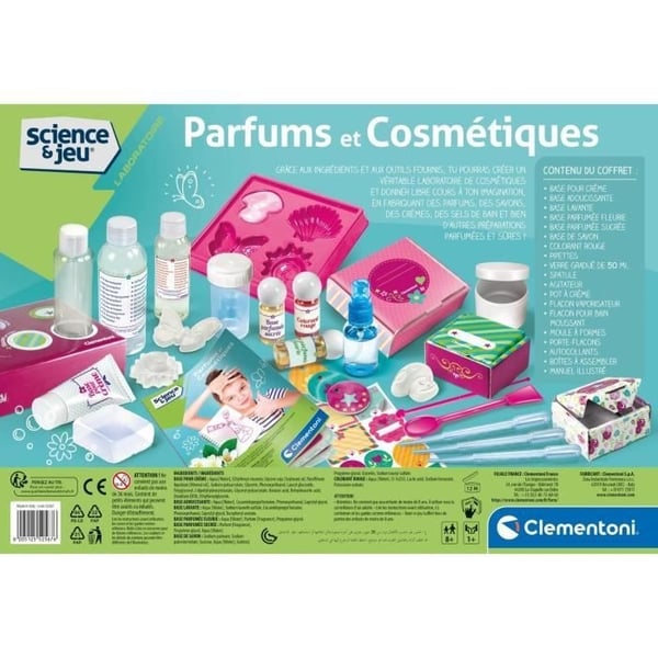 Clementoni - Videnskab & Spil - Parfume & Kosmetikkreation - Lavet i Italien