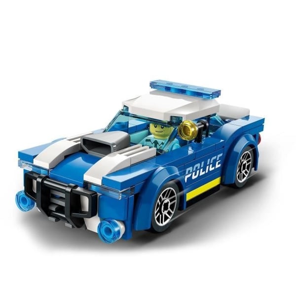 LEGO 60312 City Politibil, Legetøj til børn fra 5 år med betjentminifigur, Gaveidé, Eventyrserie