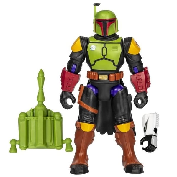 MixMashers Boba Fett, 12 cm brugerdefinerbar figur, der kan blandes med tilbehør, Star Wars, fra 4 år