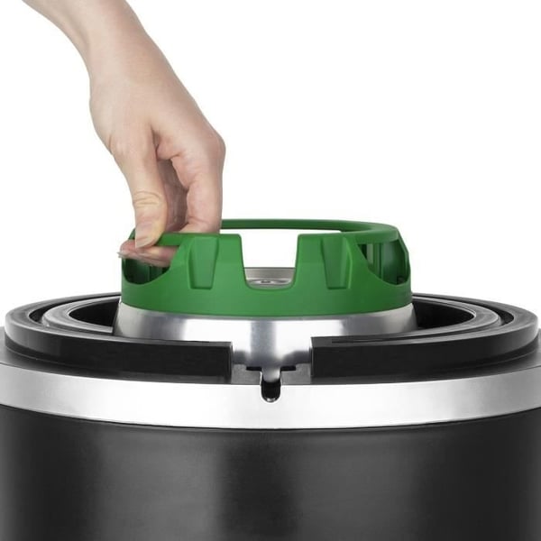WEASY øldispenser - PINT568 - 5L kapacitet - Justerbar temperatur 3° til 6°C - Kompatibel med alle tønder - Sort