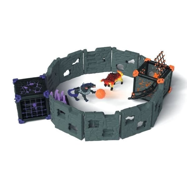 BattleCave Arena: Lava vs Darkness, kamparena for Eldrador-figurer, SCHLEICH 42673 Eldrador-væsner, 7 år
