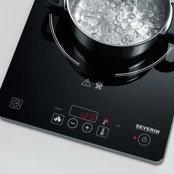 SEVERIN bordplade - KP1071 - Induktion 1 brænder - Op til 240°C - 2000W
